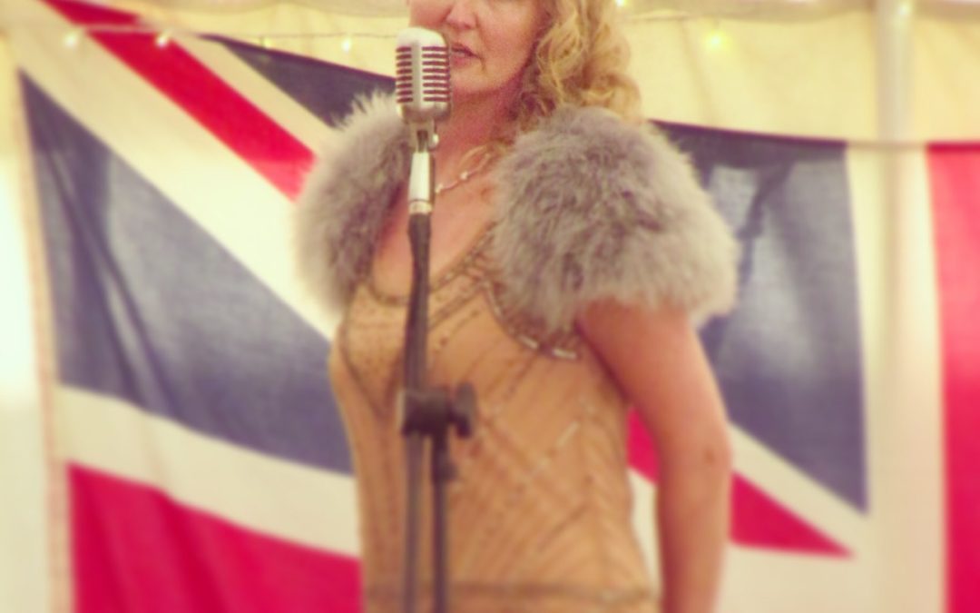 Lyndsay Moon sings at The Vintage Nostalgia Festival